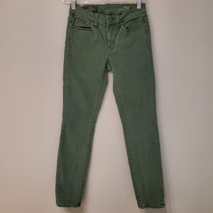 J. Crew Sateen Toothpick Pants - Ponderosa Pine